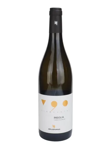 [bruV90insolia] Brugnano V90 Insolia Terre Siciliane IGT 75cl